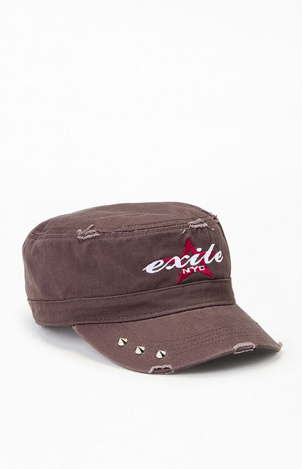 Enemy NYC Men's Distressed Logo Cadet Hat - 0641522800036