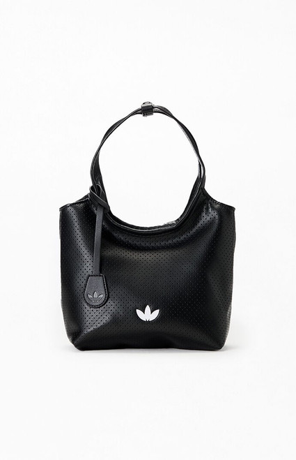 adidas Women's Black Mini Perforated Tote Bag - 0645505030002