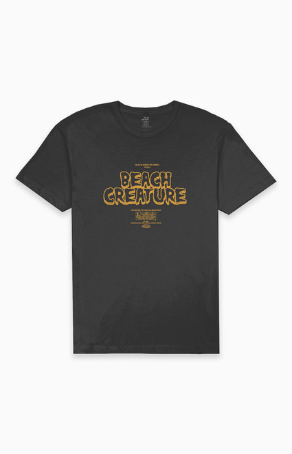 LOST Men's Vintage Black Beach Creature T-Shirt - 0230611280015