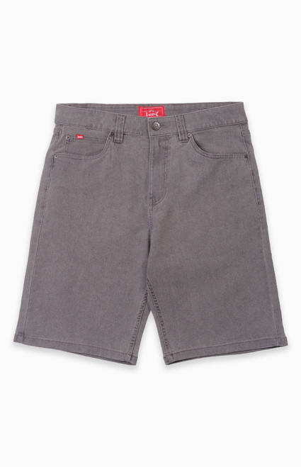 LOST Men's Washed Black Dropout Denim Jorts - 0237611280003