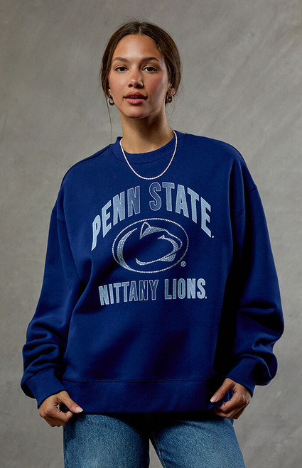 WILD COLLECTIVE Women's Penn State Nittany Lions Crew Neck Sweatshirt - 0751610230059