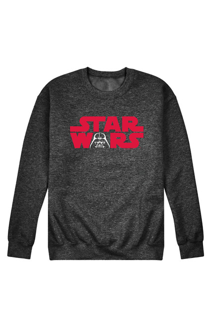 Hybrid Apparel Men's Star Wars Darth Vader Logo Crew Neck Sweatshirt - 0234716090004