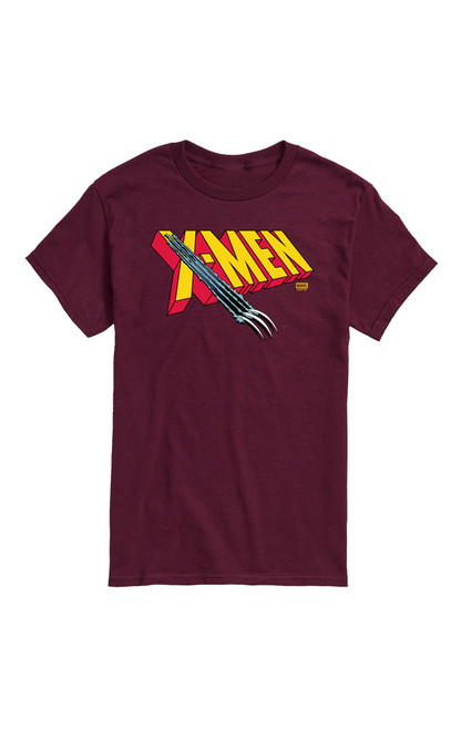 Hybrid Apparel Men's X-Men Wolverine Claw Logo T-Shirt - 0230716090023