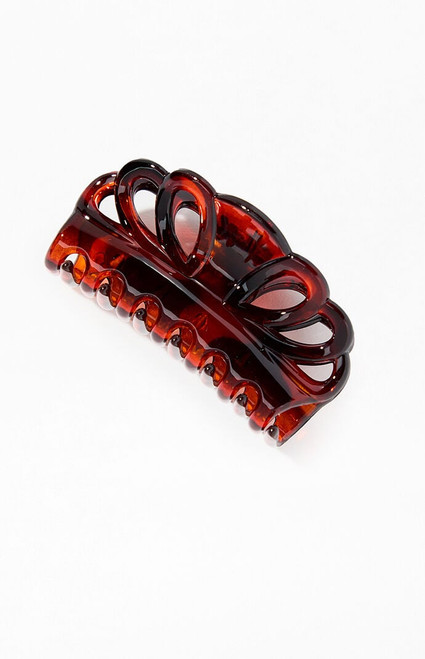 John Galt Women's Brown Hair Claw Clip - 0679601600350