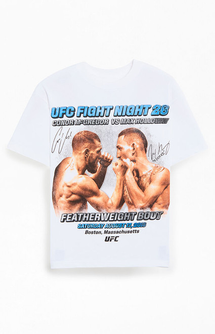 UFC Men's Conor McGregor x Max Holloway Fight Oversized T-Shirt - 0097603261766
