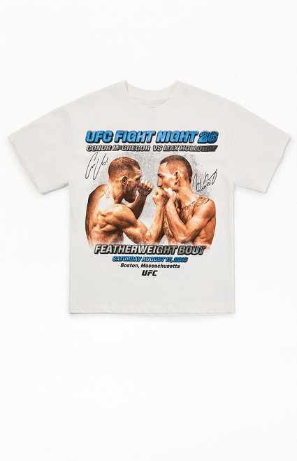 UFC Men's Conor McGregor x Max Holloway Fight Oversized T-Shirt - 0097603261766