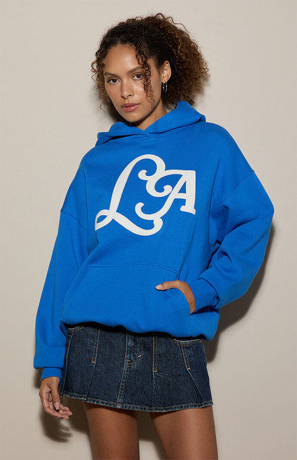 Pacsun Women's LA Embroidered Hoodie - 0751484260152