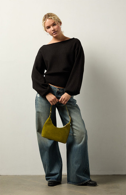 Your Favorite Women's Harley Off-The-Shoulder Sweater - 0740484260421