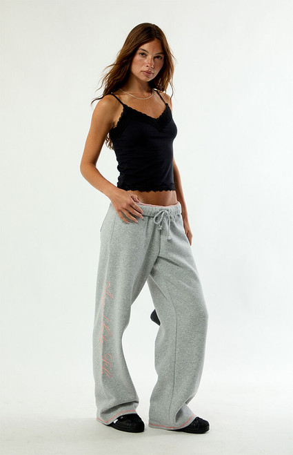ANGEL CITY FC Women's Coverstitch Baggy Sweatpants - 0850461580064
