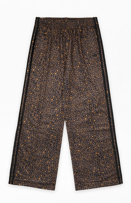 adidas Kids Leopard Firebird Wide Leg Track Pants - 0781604920158