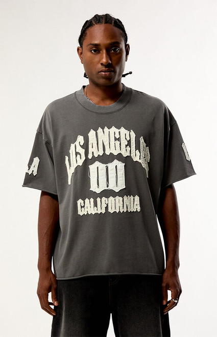 Pacsun Men's LA Applique Knit T-Shirt - 0120522800721
