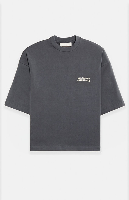Fear of God ESSENTIALS Men's Gray Merch T-Shirt - 0125611980010004