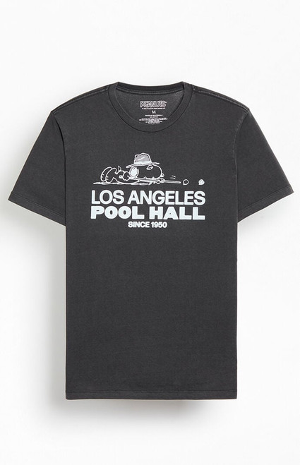 Men's Peanuts Pool Hall T-Shirt - 0097512830027