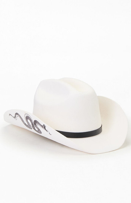 Billy Bones Club Men's Serpent Cowboy Hat - 0641611860001