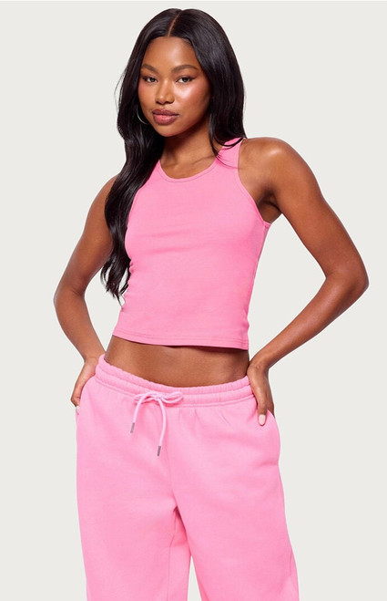 Edikted Women's Francie Ribbed Tank Top - 0260609690249