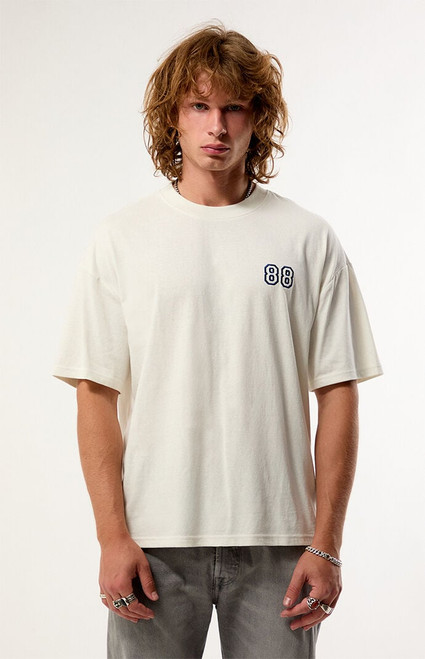 Pacsun Men's 88 Embroidered T-Shirt - 0120468689441