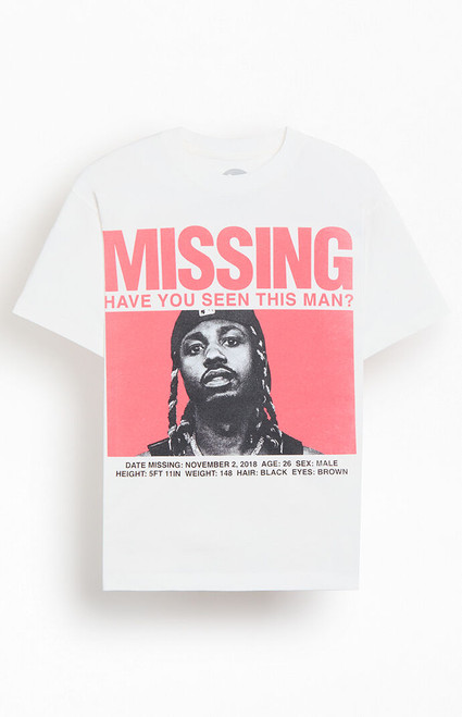 Men's Metro Boomin Missing T-Shirt - 0097511160108