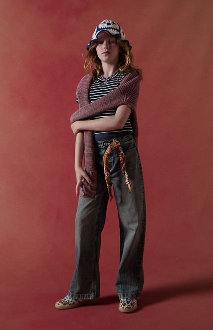 Pacsun Kids Kids Extreme Baggy Jeans Dark Indigo - 0784454210167