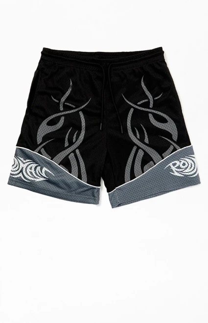 RODMAN BRAND Men's Tribal Mesh Shorts - 0172603260035