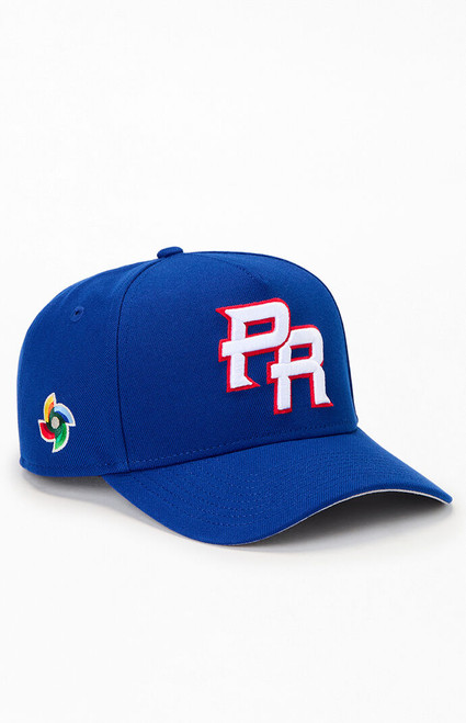 New Era Men's Puerto Rico WBC 9FORTY Snapback Hat - 0641514970143