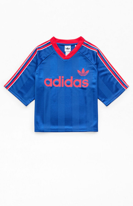adidas Kids Archive Crop Jersey T-Shirt - 0781604927696