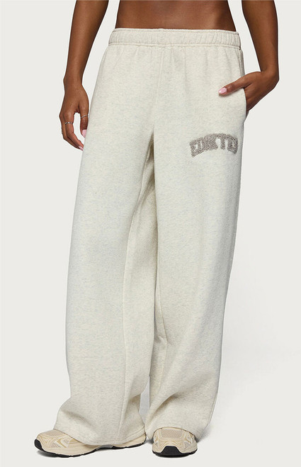 Edikted Women's To You Wide Leg Sweatpants - 0268609690106