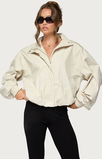 Edikted Women's Rooney High Neck Jacket - 0272609690002