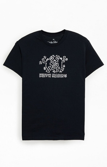 Men's Keith Haring Thin Lines T-Shirt - 0097432810223