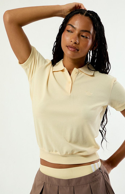 adidas Women's Pique Short Sleeve Polo Shirt - 0740000250008