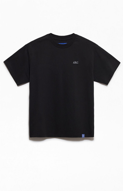 A.R.C. Men's Black Standard Oversized T-Shirt - 0140484260156