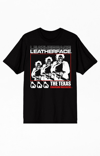 Men's Texas Chainsaw Massacre Repeat Leatherface T-Shirt - 0230603580032