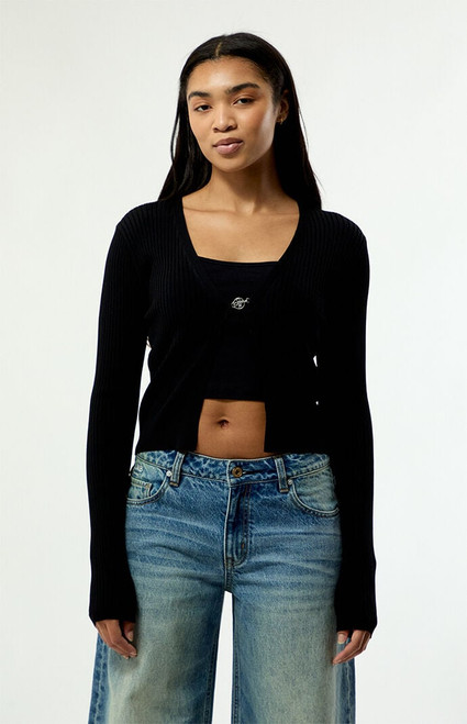 L/AB c/o Off-White Women's Hardware Cardigan - 0740611670002