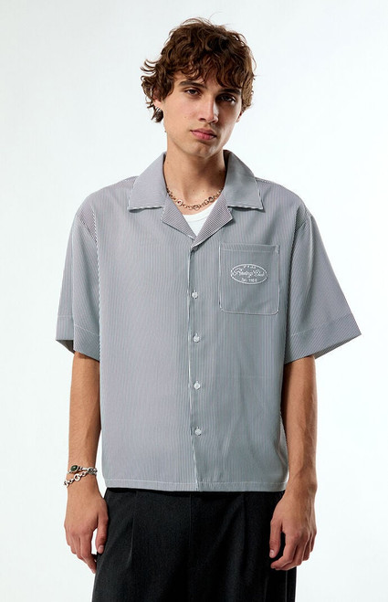 Pacsun Men's Racing Club Plaid Short Sleeve Shirt - 0180612030002