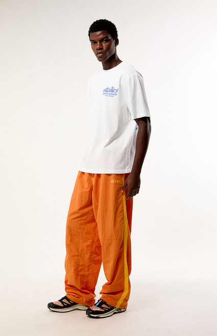 Studio by Supervsn Men's Studio Grosgrain Wide Leg Trail Pants - 0130603070006