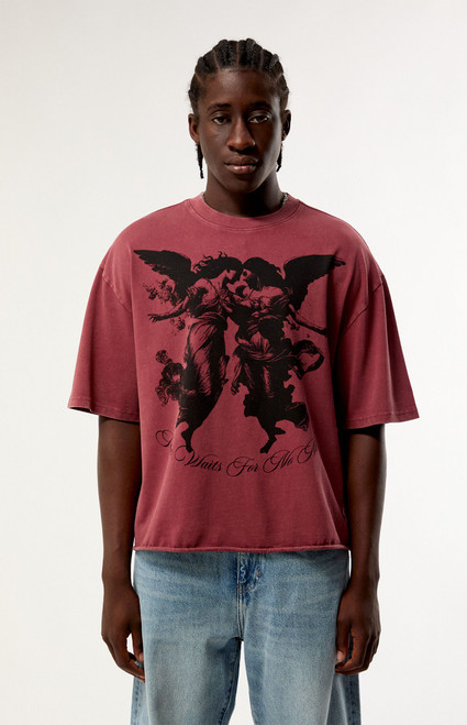 Pacsun Men's Time Waits T-Shirt - 0120468689462