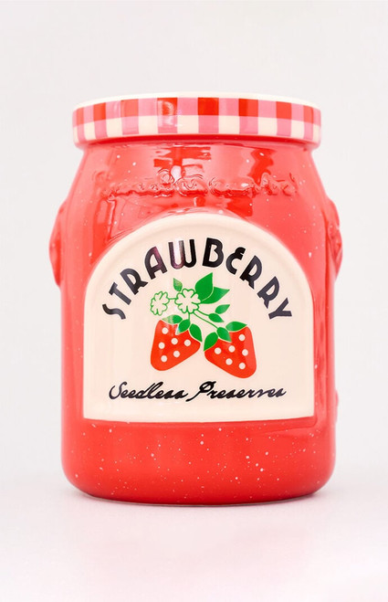 ban.do Women's Strawberry Jam Ceramic Vase - 0276610770011