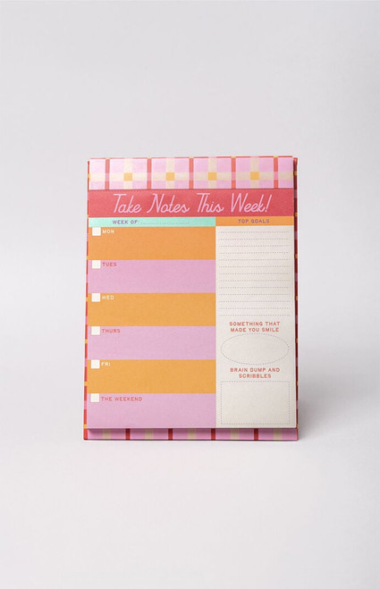 ban.do Women's Take Notes This Week Desk Planner - 0276610770017