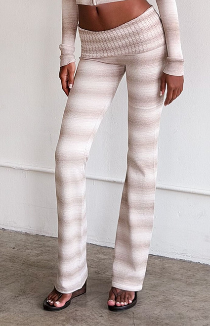 Tiger Mist Women's Marissa Knit Flare Pants - 0850611390008