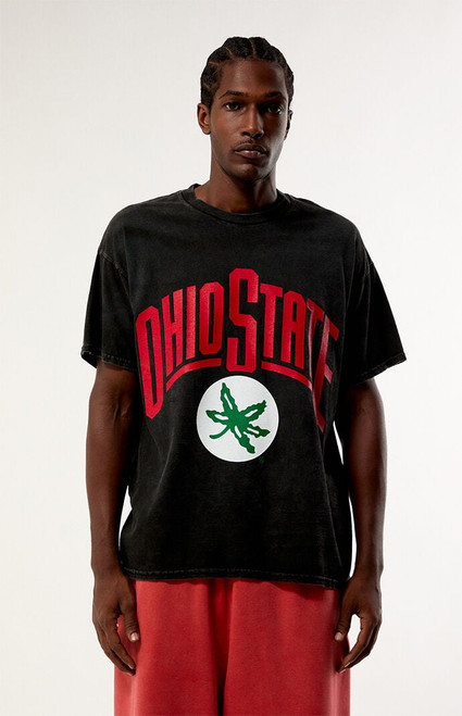 Men's Ohio State Buckeyes Washed T-Shirt - 0097522802376