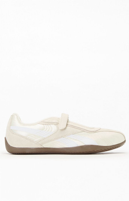 Reebok Women's Taupe Ultra Lo Mary Jane Sneakers - 0542491370032