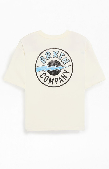 Brixton Men's Upson Logo T-Shirt - 0097440200046
