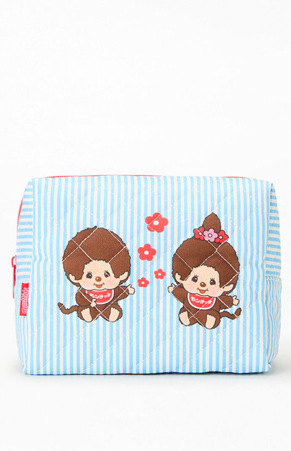 Monchhichi Women's Quilted Makeup Pouch - 0647610740063