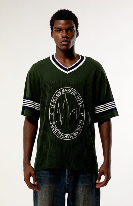 Pacsun Men's Alleh Knit Short Sleeve Shirt - 0128484260057