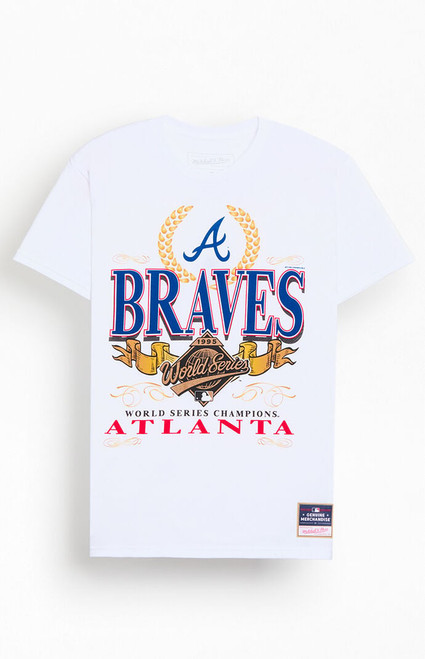 Mitchell & Ness Men's Chase Arch Atlanta Braves T-Shirt - 0097514810485