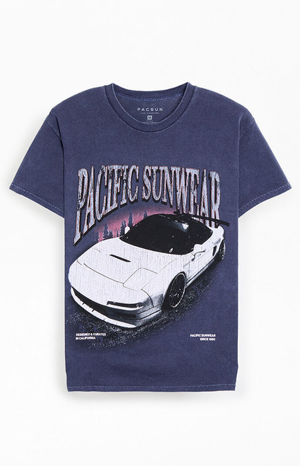 Pacsun Men's Pacific Sunwear Car Crafted T-Shirt - 0097522802343