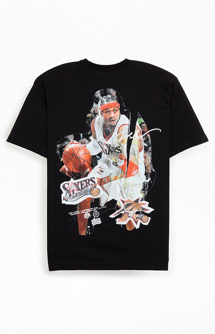 Mitchell & Ness Men's Iverson Rippable T-Shirt - 0097514810480