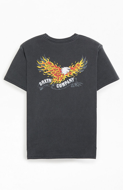 Brixton Men's Blazing Eagle T-Shirt - 0097440200045