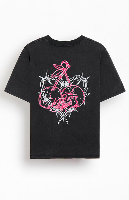 Billy Bones Club Men's Till Death Cherry Skull T-Shirt - 0097611860008