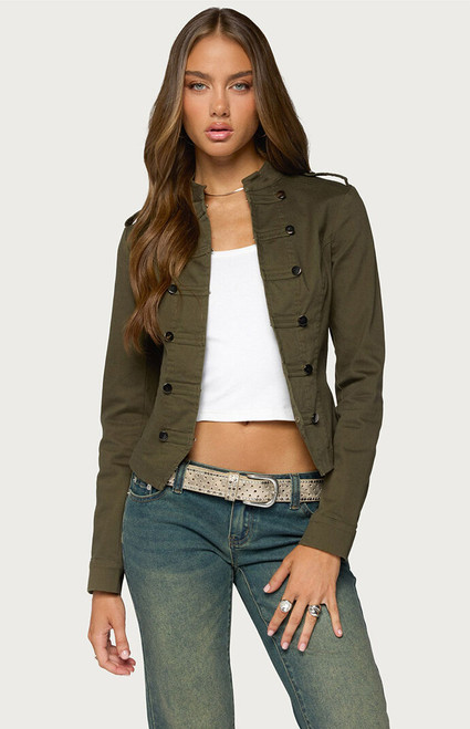 Edikted Women's Aminda Napoleon Jacket - 0272609690007