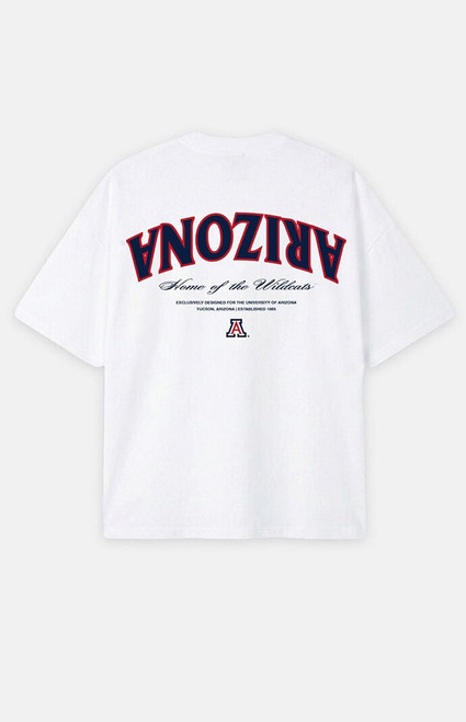 UPSIDE Men's University of Arizona Wildcats Essential Oversized T-Shirt - 0230718010008
